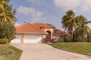 A home in Florida with tile roofing